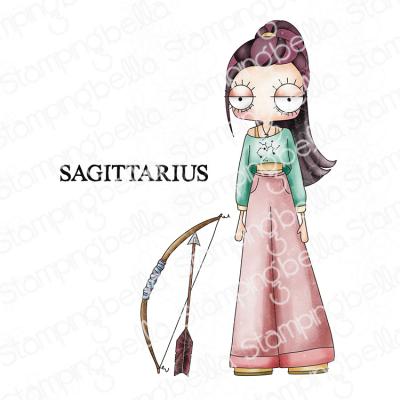 Stamping Bella Stempel - Oddball Zodiac Sagittarius